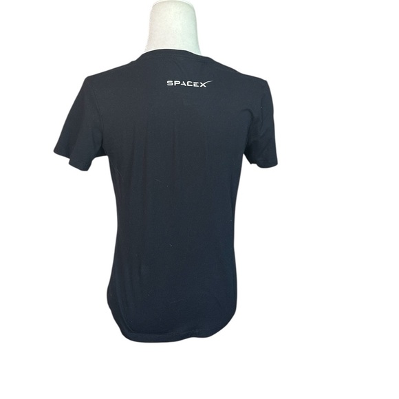 SpaceX Black Fitted Short Sleeve Tee with Occupy Mars Graphic - Picture 5 of 5